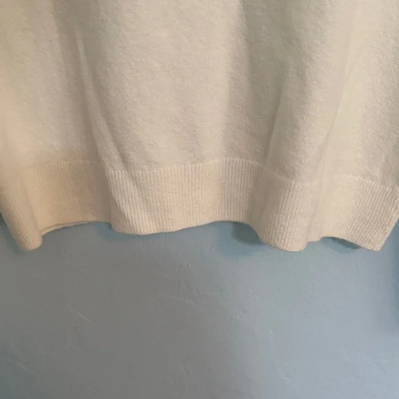 GAP CashSodt Cream Cardigan Sweater - Picture 10 of 11